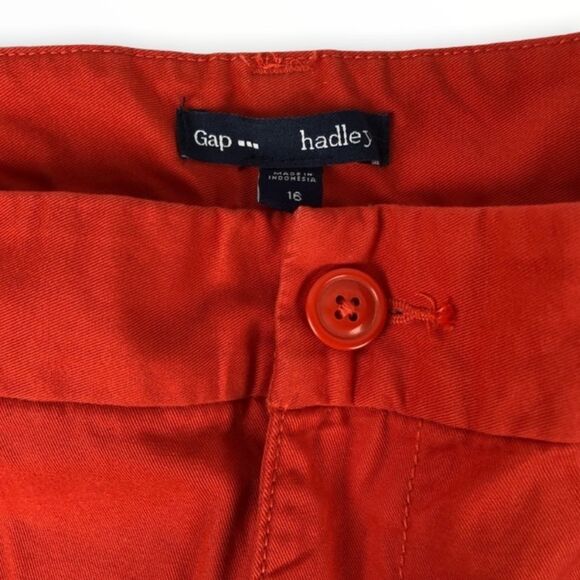 Gap Hadley Burnt Orange Shorts size 16 - Picture 3 of 3